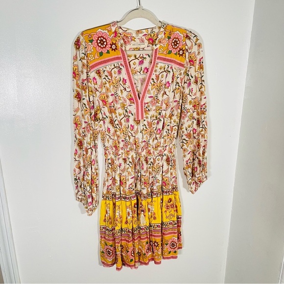 Spell & the Gypsy Collective Portobello Road Long Sleeve Play Dress Bohemian - Picture 3 of 9